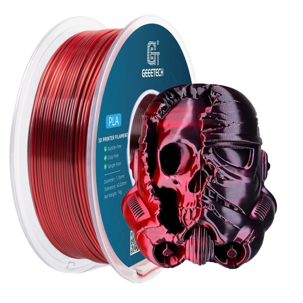 NEW GEEETECH 3D Printer Filament 1.75MM 1KG PLA/TPU/ABS+/PETG/Silk/Matte/HS-PLA - Afbeelding 182 van 298