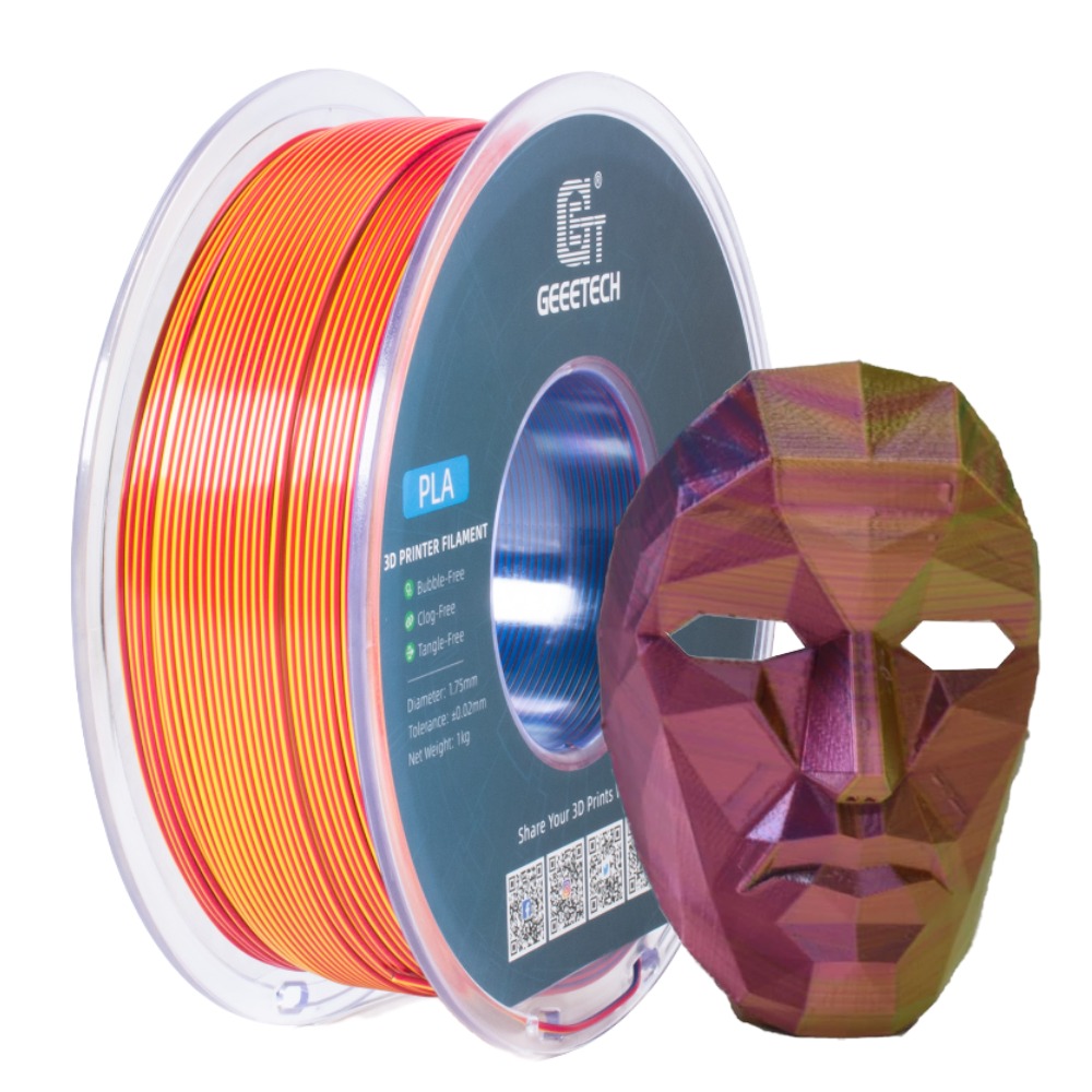 NEW GEEETECH 3D Printer Filament 1.75MM 1KG PLA/TPU/ABS+/PETG/Silk/Matte/HS-PLA - Afbeelding 204 van 298