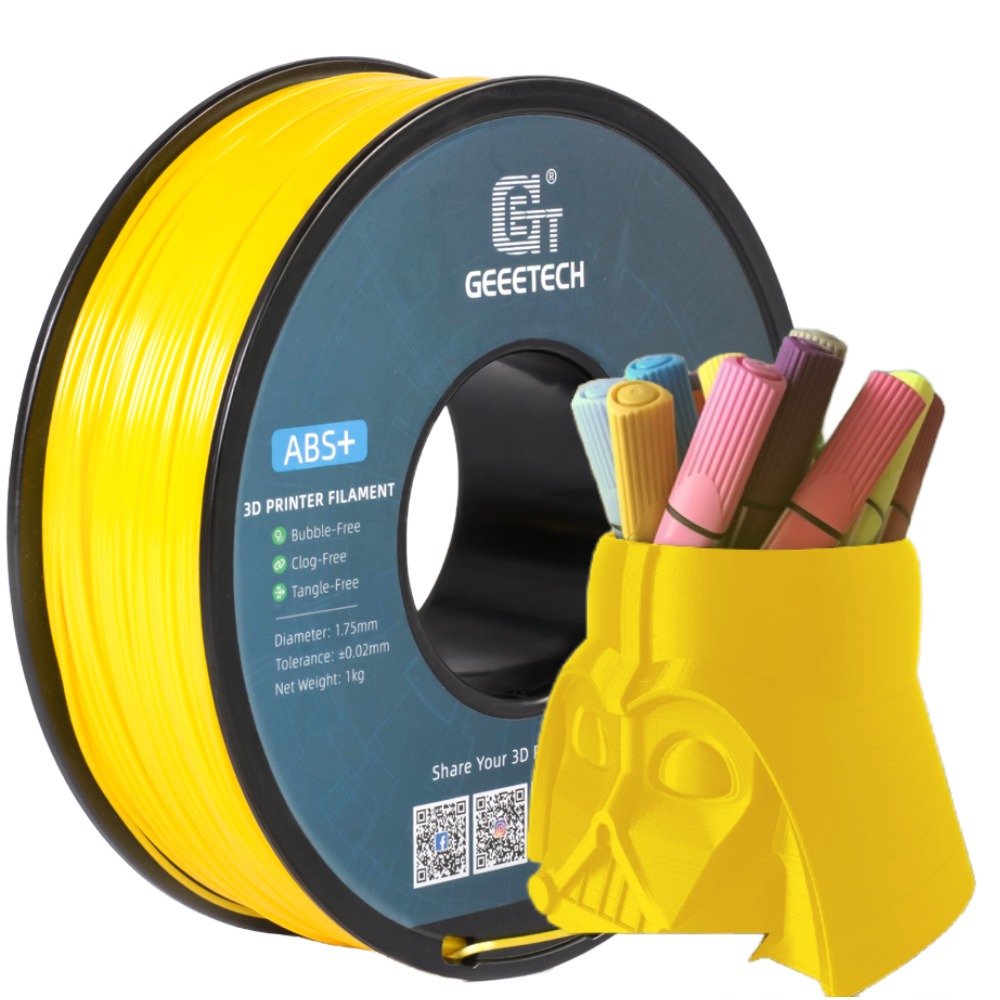 【Buy 6 Get 4 Free,Add 10】Geeetech 3D Printer Filament ABS+ 1.75MM 1KG Multicolor - Picture 20 of 27