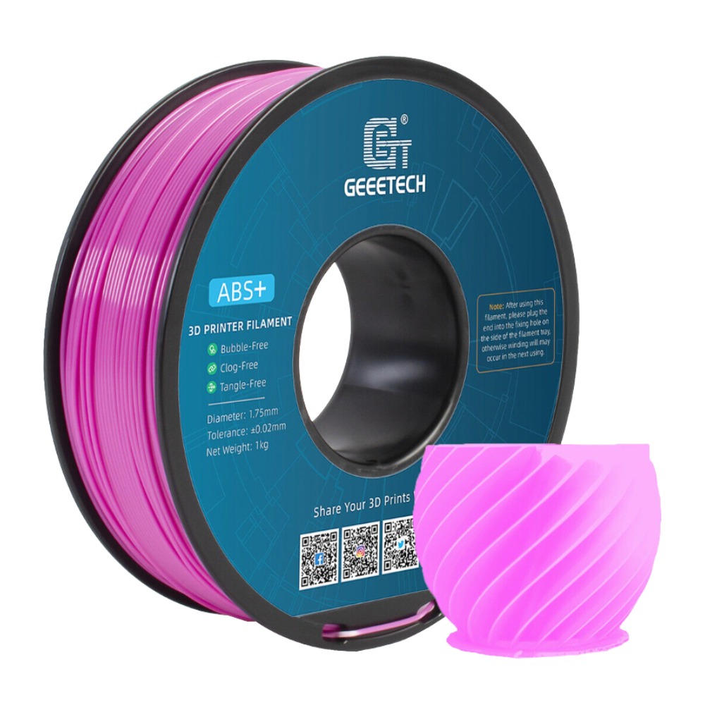 【Buy 6 Get 4 Free,Add 10】Geeetech 3D Printer Filament ABS+ 1.75MM 1KG Multicolor - Picture 18 of 27
