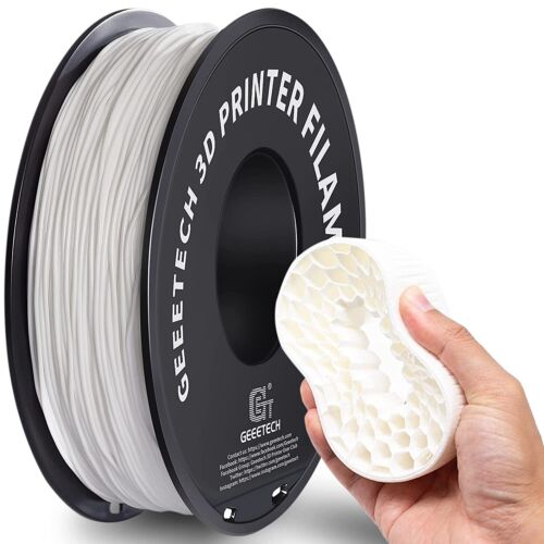 1kg 1,75 mm GEEETECH Drukarka 3D Filament Elastyczny TPU Przezroczysty / Jednolity kolor 95A - Zdjęcie 34 z 42