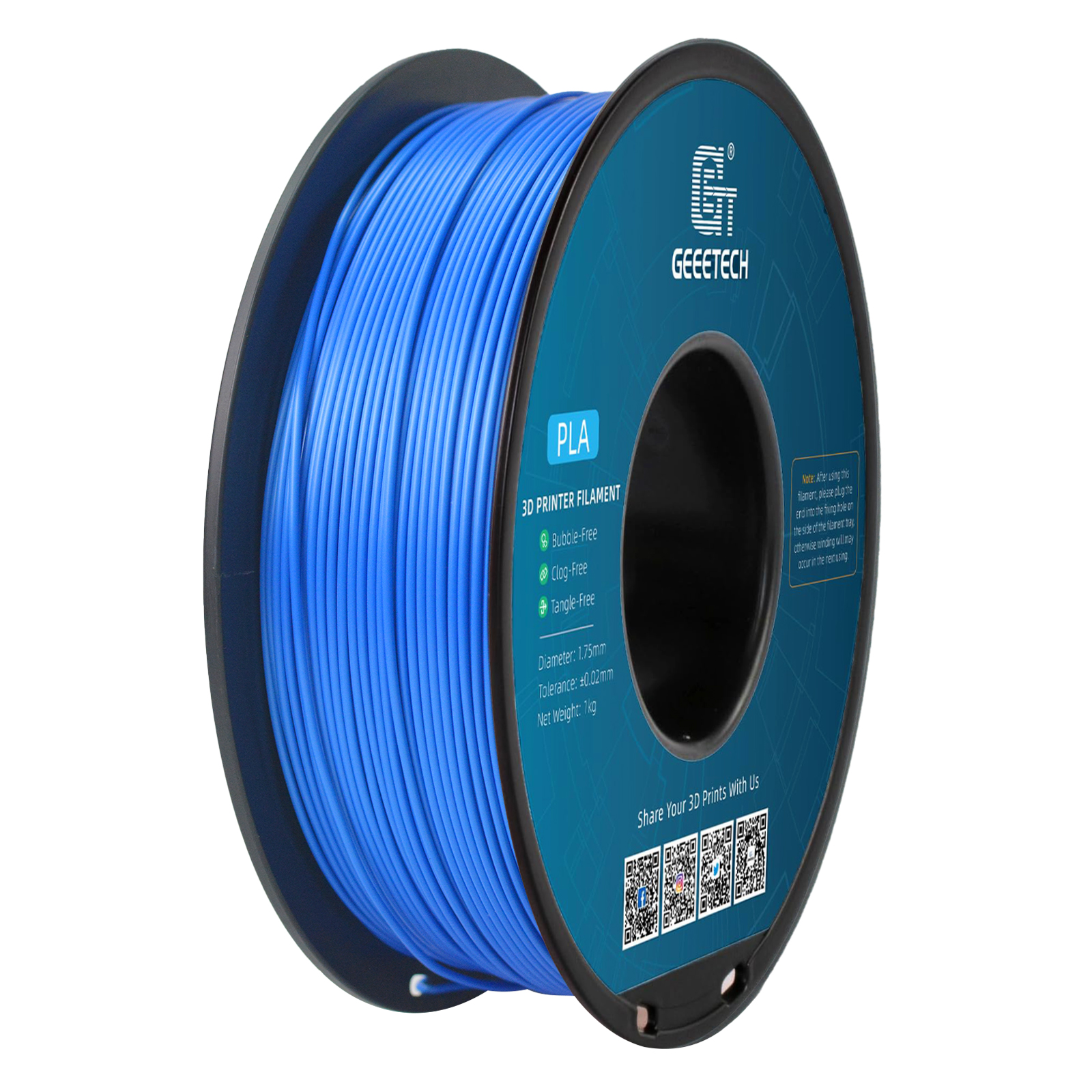 New Geeetech 3D Printer Filament 1.75mm 1KG PLA/TPU/Silk PLA/Matte PLA/PETG/ABS+ - Picture 11 of 222