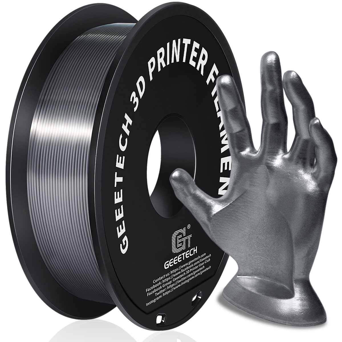 New Geeetech 3D Printer Filament 1.75mm 1KG PLA/TPU/Silk PLA/Matte PLA/PETG/ABS+ - Picture 33 of 222