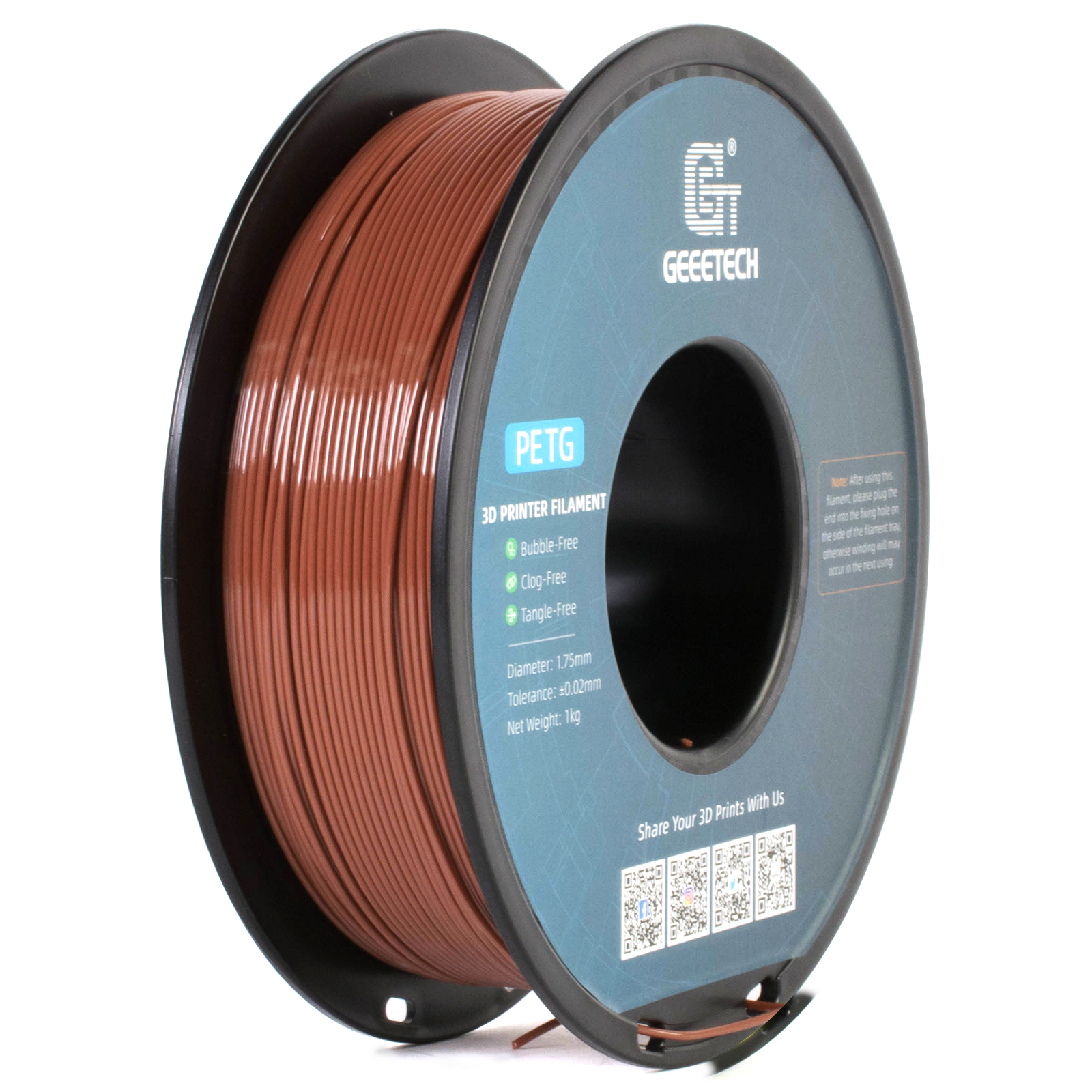New Geeetech 3D Printer Filament 1.75mm 1KG PLA/TPU/Silk PLA/Matte PLA/PETG/ABS+ - Picture 139 of 222