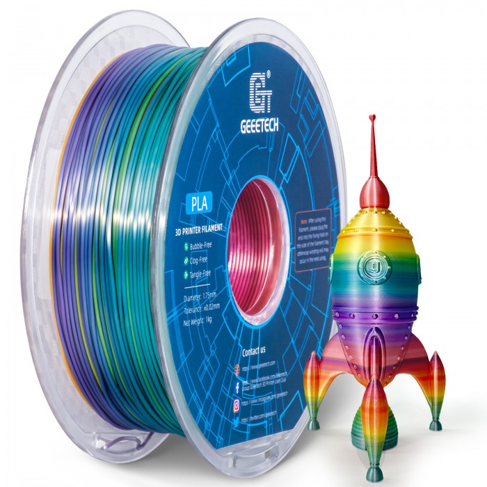 【Buy 3 Get 2 Free,Add 5】GEEETECH 3D Printer Filament 1KG/Roll PLA/TPU/ABS+/PETG - Picture 46 of 301