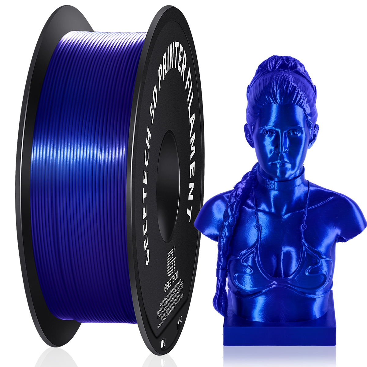 New Geeetech Filament PLA/PETG/ABS+/TPU/HS-PLA 1,75mm 1KG/rolle For 3D Drucker - Bild 155 von 193
