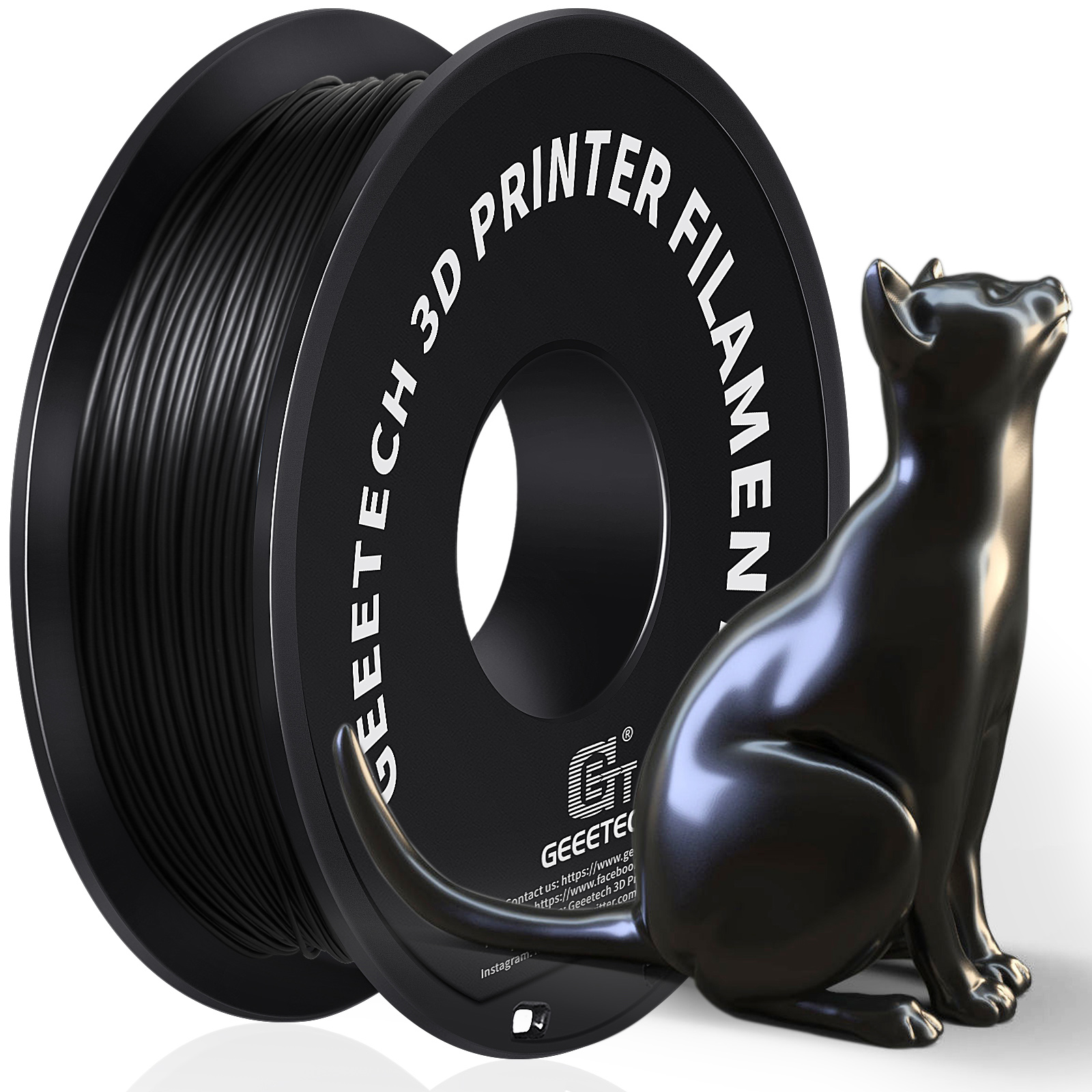 New Geeetech Filament PLA/PETG/ABS+/TPU/HS-PLA 1,75mm 1KG/rolle For 3D Drucker - Bild 151 von 193
