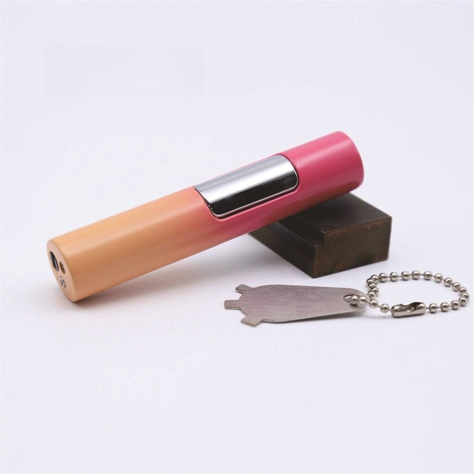 Lighter Torch Flame Cigar Cigarette Glowing Dark Refillable Butane Jet Windproof. Available Now for 11.80