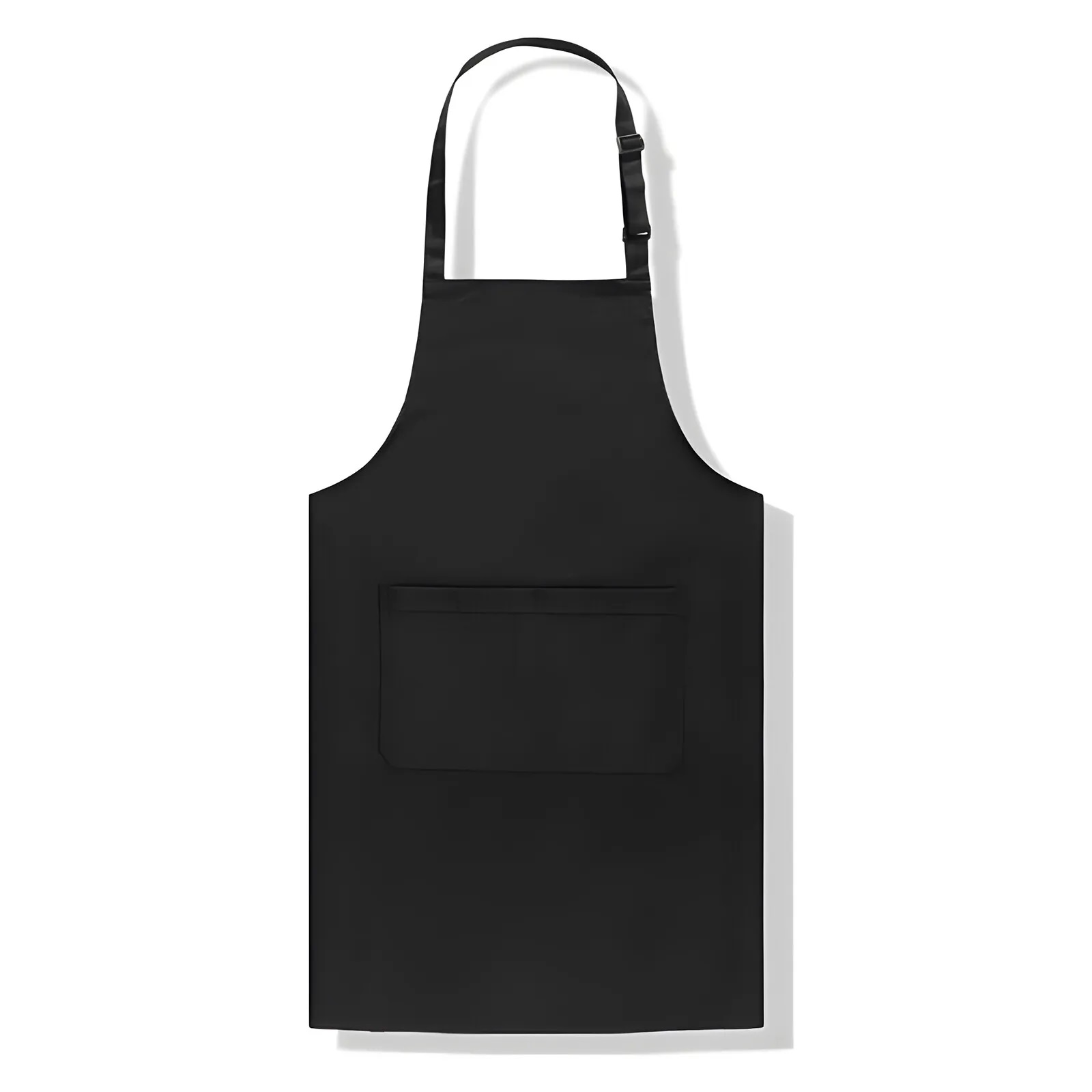 1/6/10pack Bibs - Unisex Black Apron,Unisex Apron,Adjustable,Kitchen Cooking BBQ