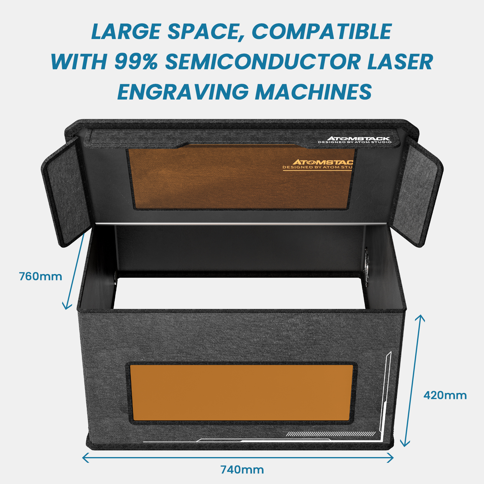 ATOMSTACK Graviermaschine Lasergravierer Engraving Maschine und Zubehörsets DE - Bild 58 von 88