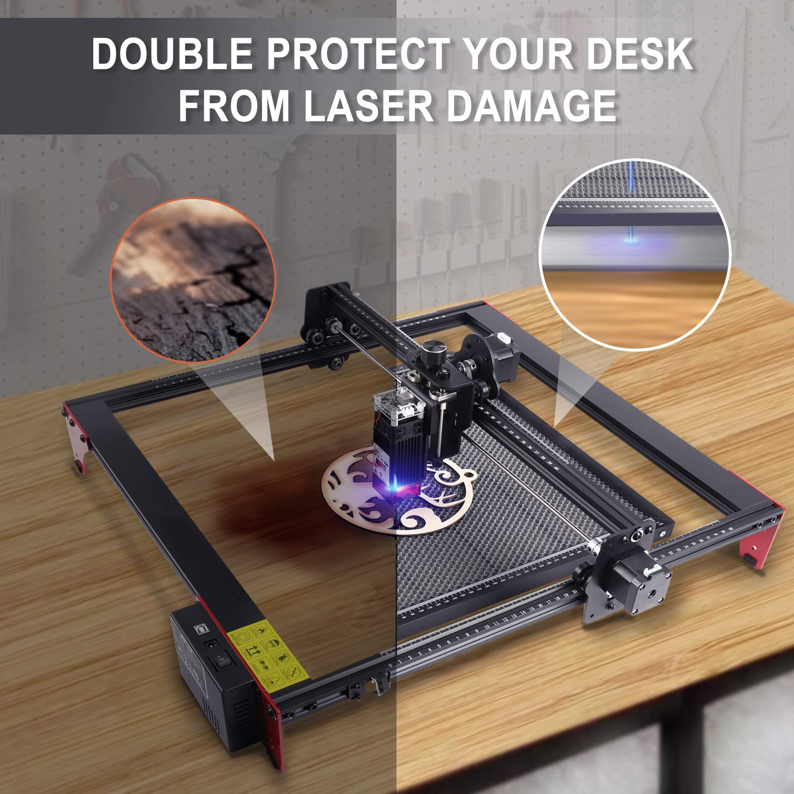 ATOMSTACK Graviermaschine Lasergravierer Engraving Maschine und Zubehörsets DE - Bild 87 von 88