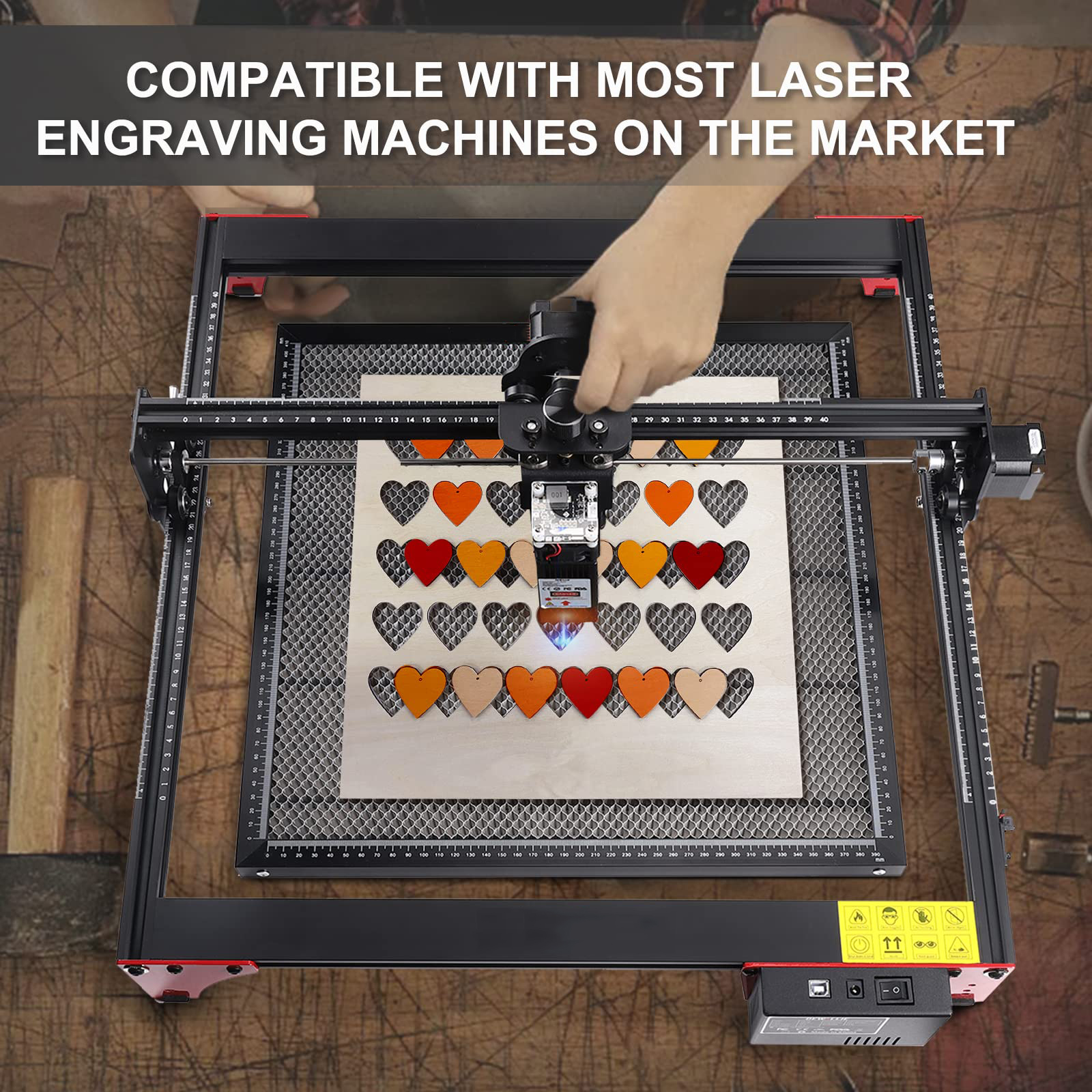 ATOMSTACK Graviermaschine Lasergravierer Engraving Maschine und Zubehörsets DE - Bild 88 von 88