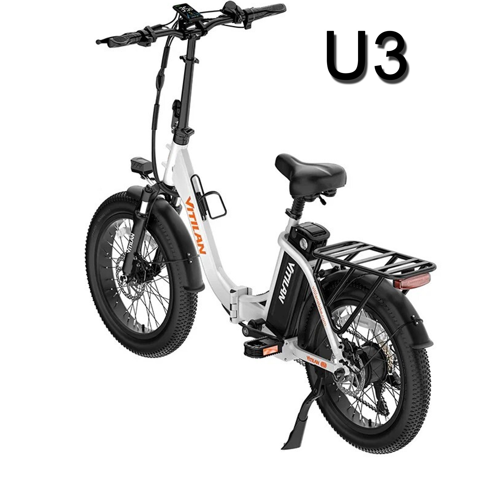 VITILAN H5 U3 Elektrofahrrad 52V 25Ah 24 Zoll FatBike E-Mountainbike 40MPH DE - Bild 13 von 13
