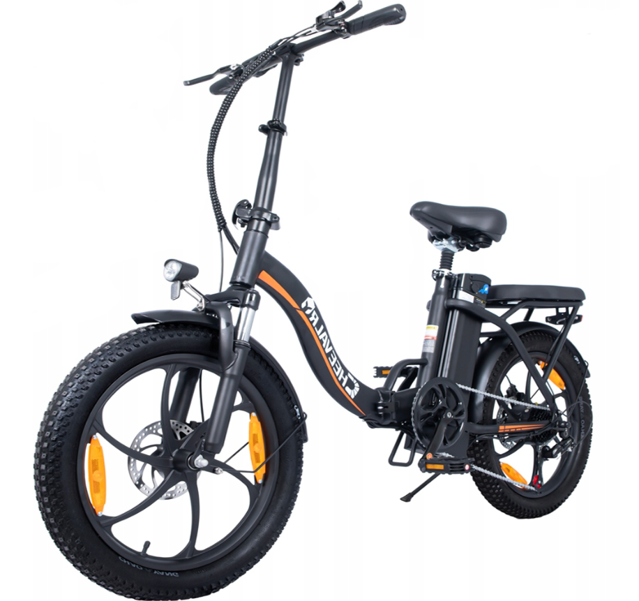 Bicicleta eléctrica Cheevalry hombre/mujer 20 pulgadas 48V 16AH City E-Bike 250W 100---km - Imagen 22 de 24