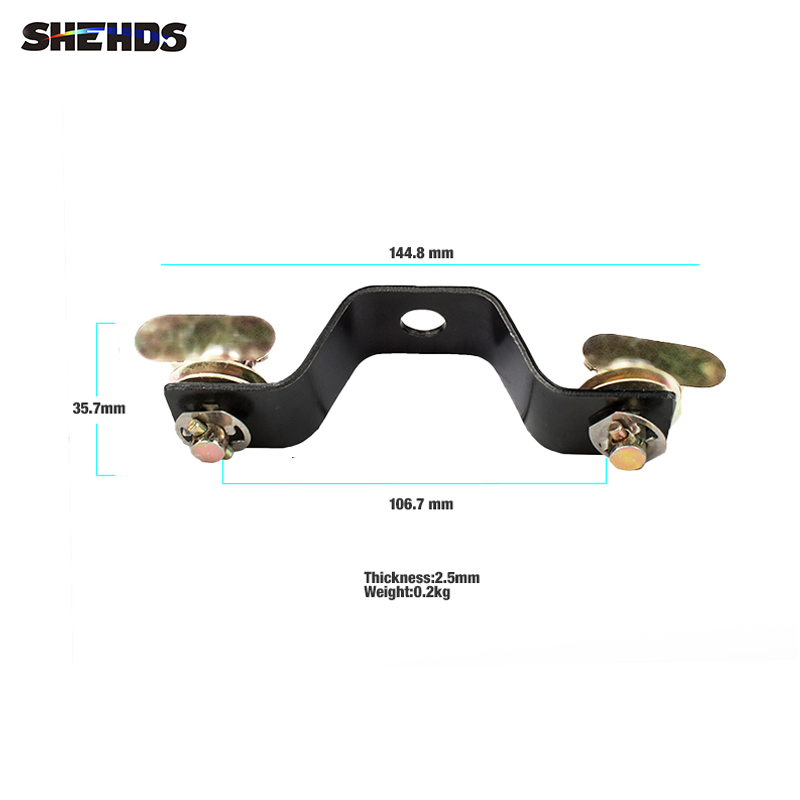SHEHDS Stage Effect Lighting Bridge Connector Clamp Bracket Bottom Quick Lock - Picture 19 of 32