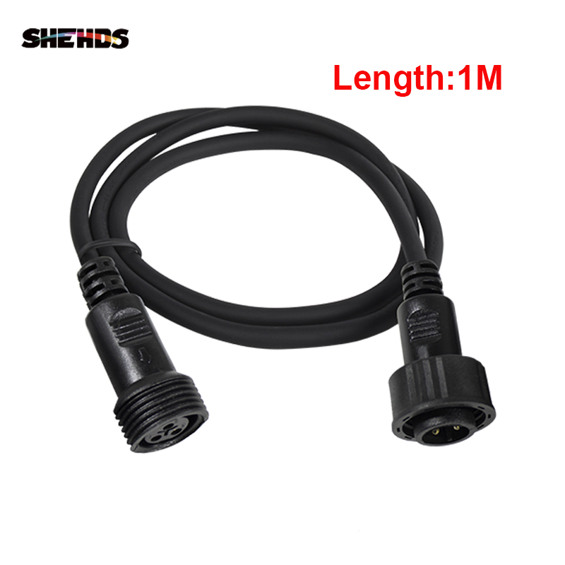 SHEHDS 1M/3M/5M/10M IP65 Waterproof DMX Cable For Stage Par Effect DJ Lighting