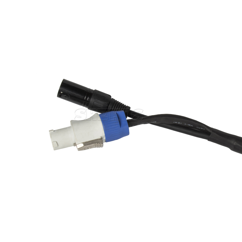 SHEHDS 2M/ 3M Combination of 3pin DMX Signal Cable and Powercon For Satge Light - Picture 15 of 23
