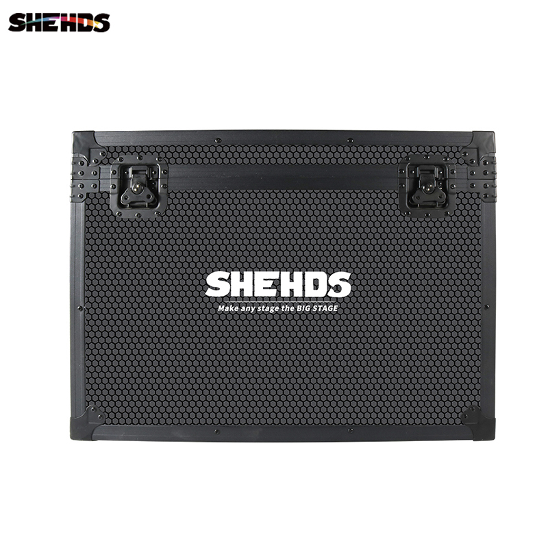SHEHDS 2pcs LED 36x18W Wash Zoom RGBWA+UV Moving Head Lighting With Flight Case