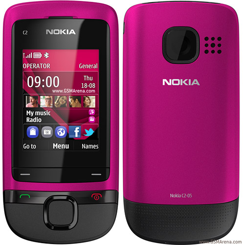 Nokia C2-05 Sider Classic Mobile Phone 2G GSM 900/1800 Unlocked 1 Year WARRANTY - 第 15/16 張圖片