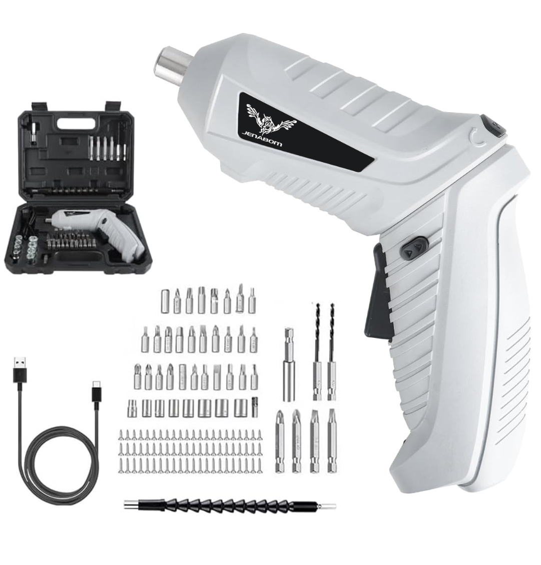 1/6/25/47/113pcs Cordless Screwdriver Set Electric Screwdriver USB Rechargeable - Picture 12 of 12