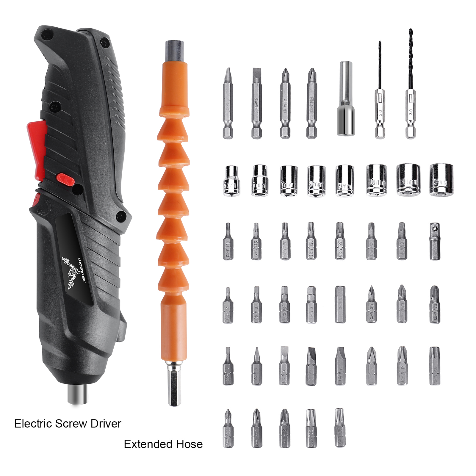 Electric Screwdriver Drill Set Power Tool Wireless Cordless USB Rechargeable - Picture 14 of 15