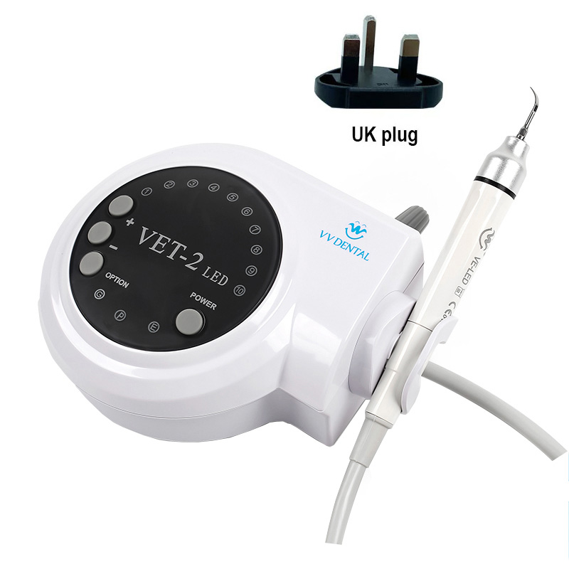 Dental Ultrasonic Piezo Scaler LED Handpiece fit EMS Woodpecker Tips