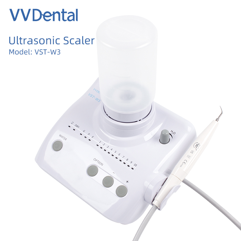 Scaler piezoelettrico ad ultrasuoni dentale punta 5/10 manipolo LED adatto a picchio EMS SATELEC - Foto 28 di 30