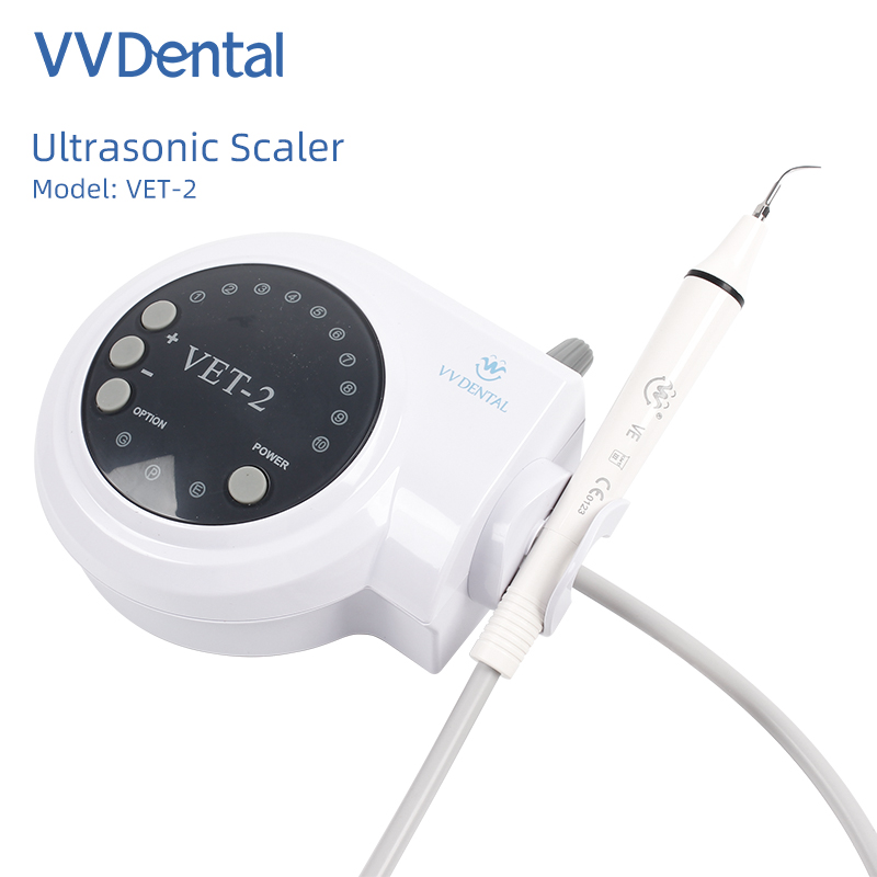 Scaler piezoelettrico ad ultrasuoni dentale punta 5/10 manipolo LED adatto a picchio EMS SATELEC - Foto 16 di 30