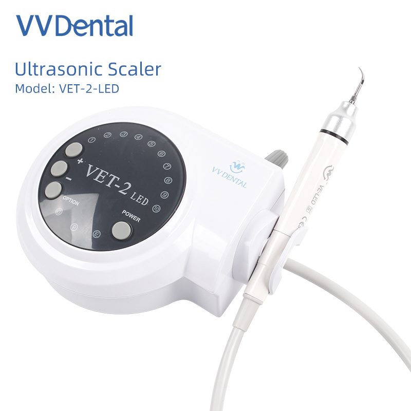 Scaler piezoelettrico ad ultrasuoni dentale punta 5/10 manipolo LED adatto a picchio EMS SATELEC - Foto 22 di 30