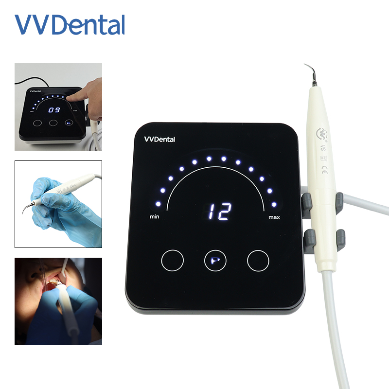 Scaler piezoelettrico ad ultrasuoni dentale punta 5/10 manipolo LED adatto a picchio EMS SATELEC - Foto 29 di 30