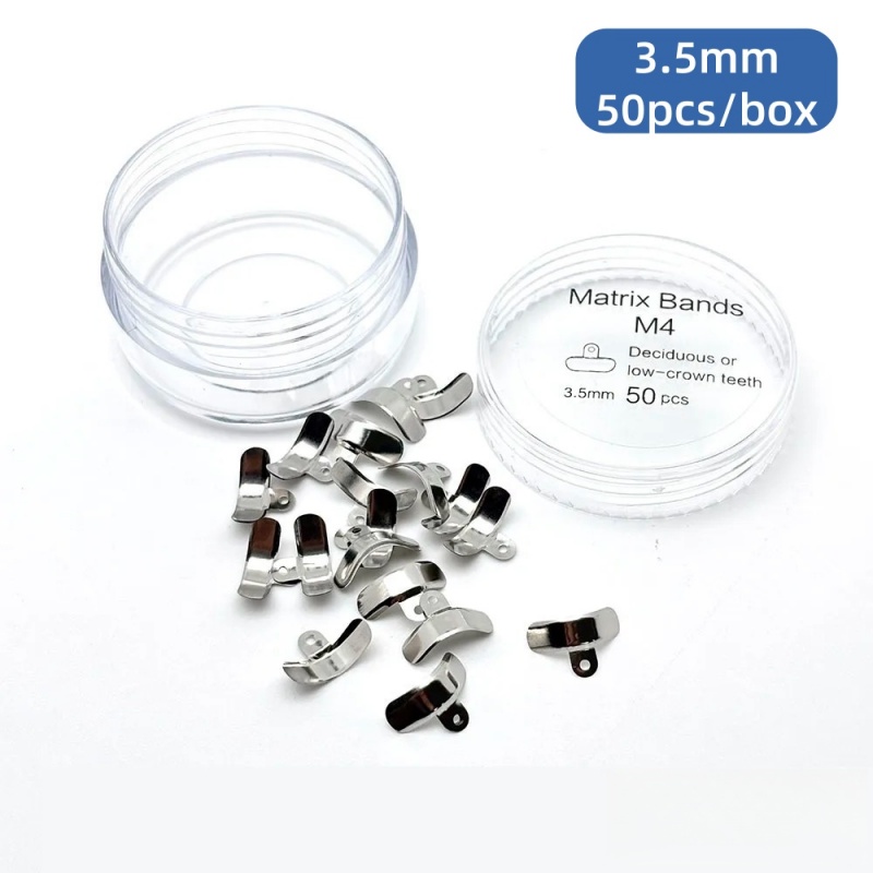 50pcs/box Dental Matrix Bands Palodent Sectional Contoured Matrices Refill