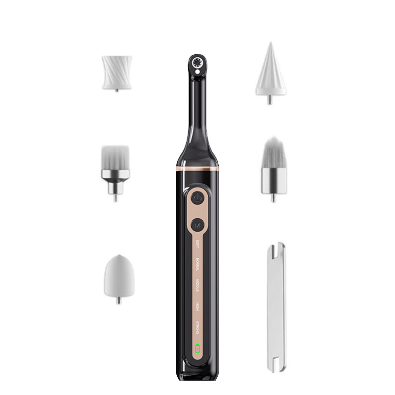 Rechargeable Tooth Polisher Kit for Deep Teeth Cleaning Whit