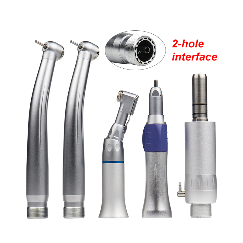Dental High & Low Speed Handpiece Kit 2 Hole/4 Hole Dental Tool Unit
