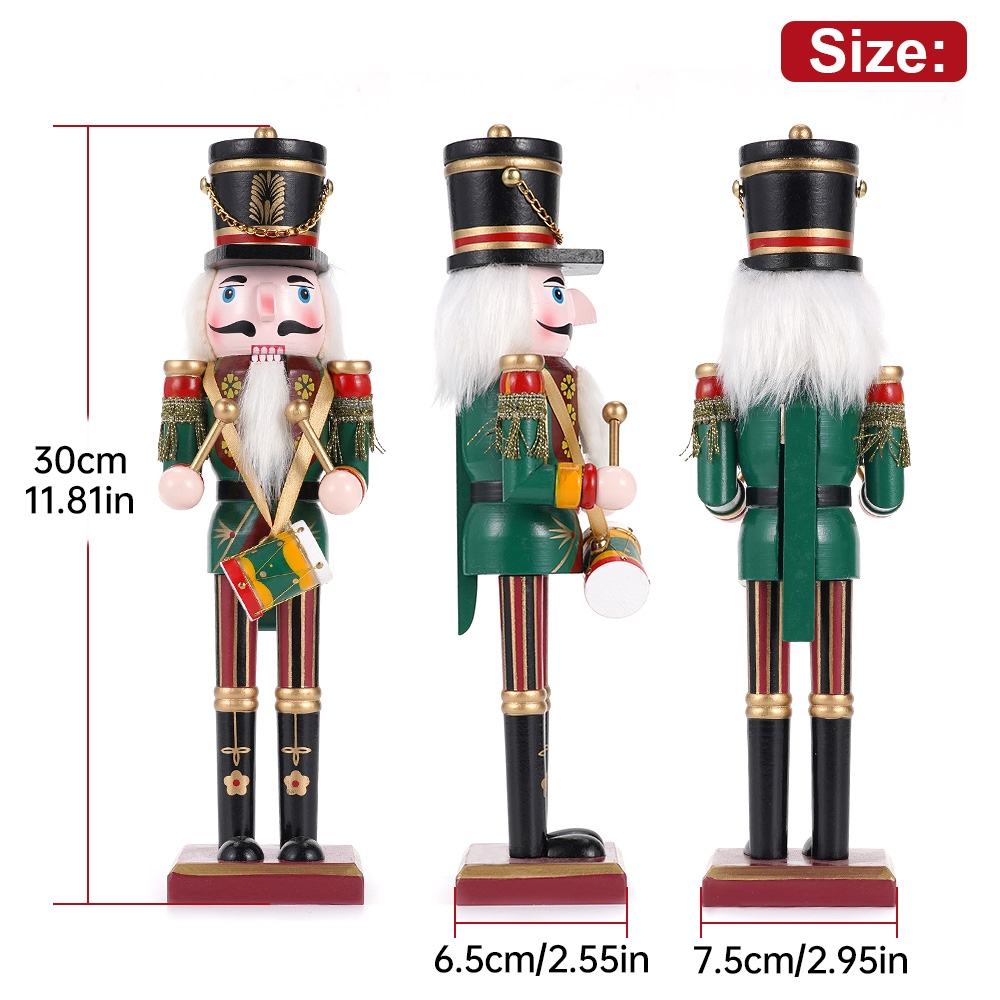 5 in-15 in Nutcracker Soldier Christmas Decoration Holiday Decor Christmas Style