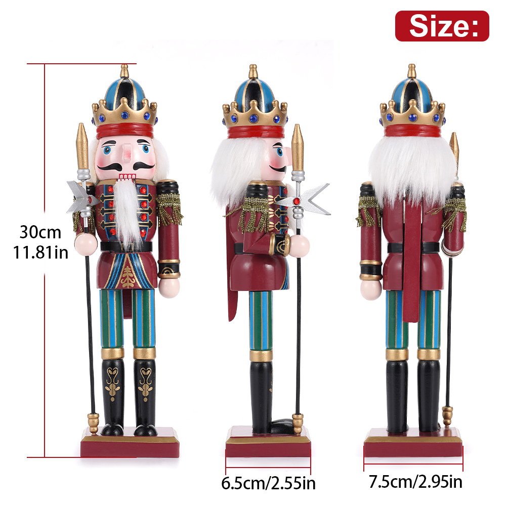 5 in-15 in Nutcracker Soldier Christmas Decoration Holiday Decor Christmas Style