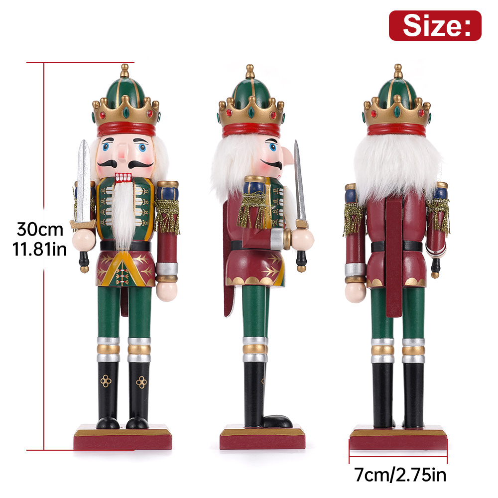 5 in-15 in Nutcracker Soldier Christmas Decoration Holiday Decor Christmas Style