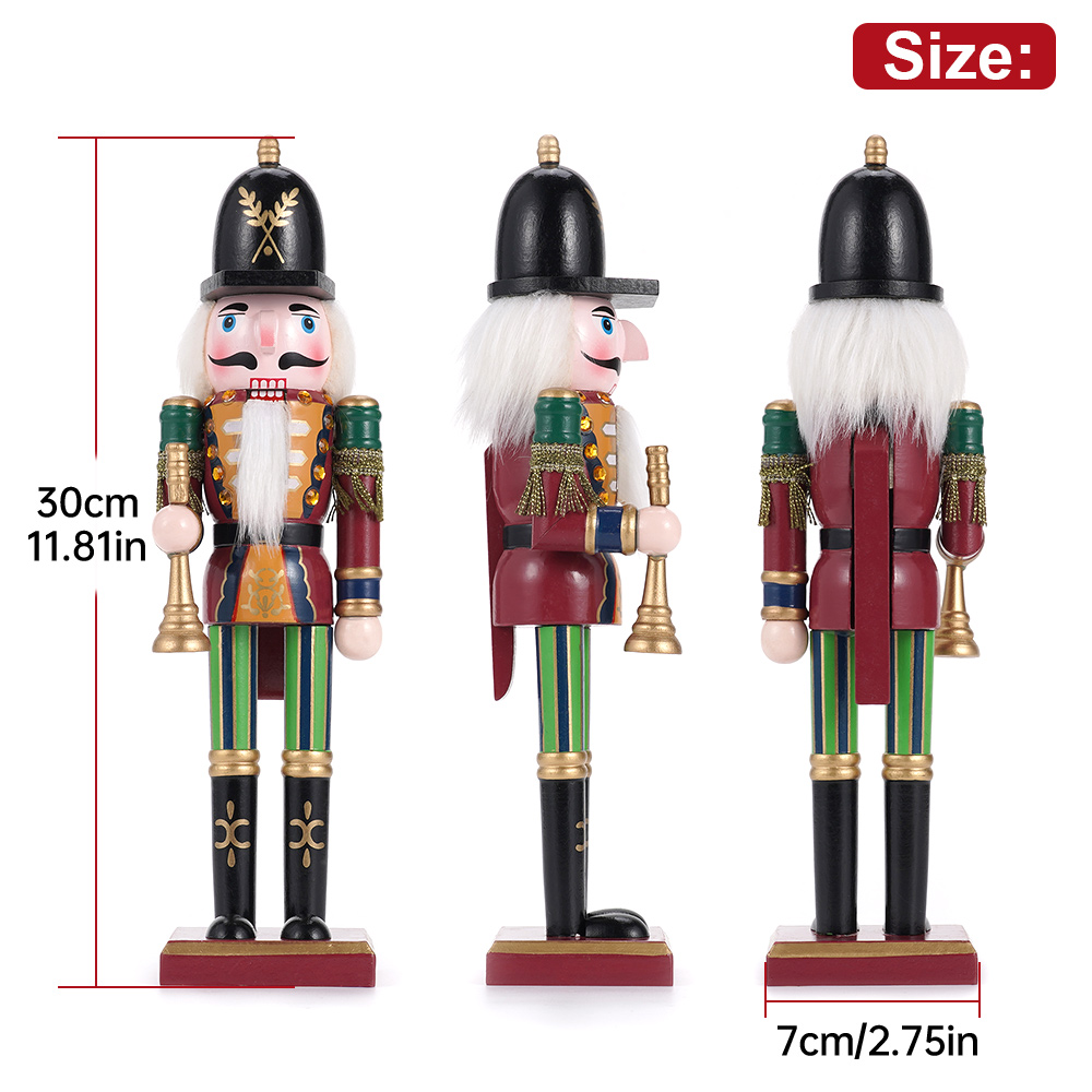 5 in-15 in Nutcracker Soldier Christmas Decoration Holiday Decor Christmas Style