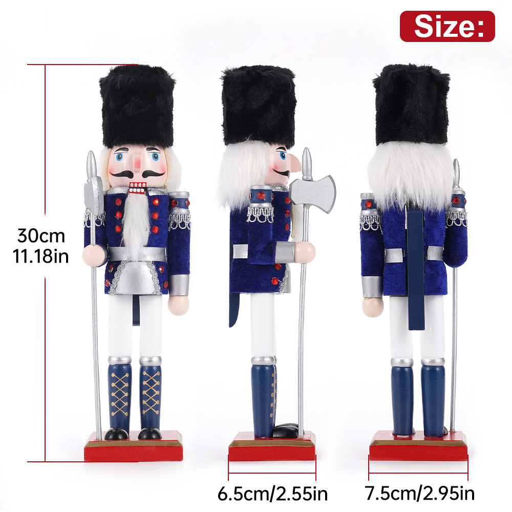 5 in-15 in Nutcracker Soldier Christmas Decoration Holiday Decor Christmas Style