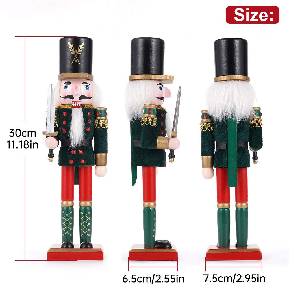 5 in-15 in Nutcracker Soldier Christmas Decoration Holiday Decor Christmas Style