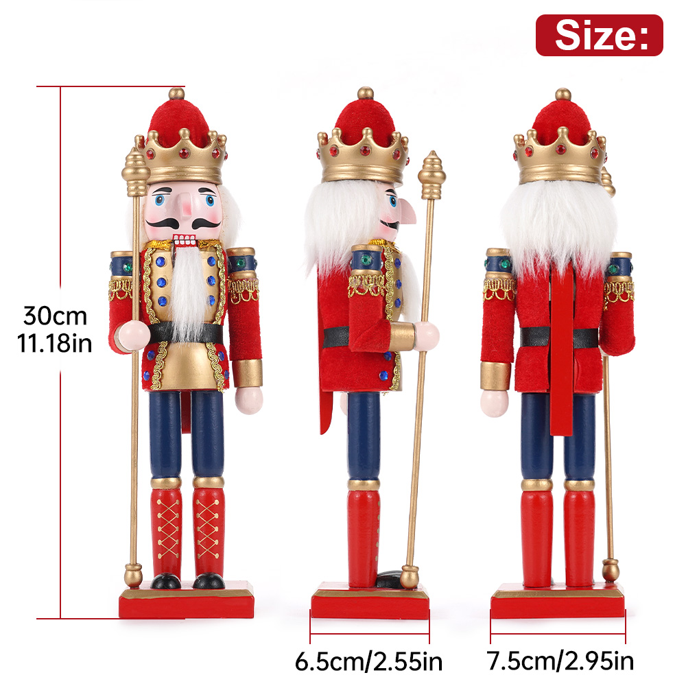 5 in-15 in Nutcracker Soldier Christmas Decoration Holiday Decor Christmas Style