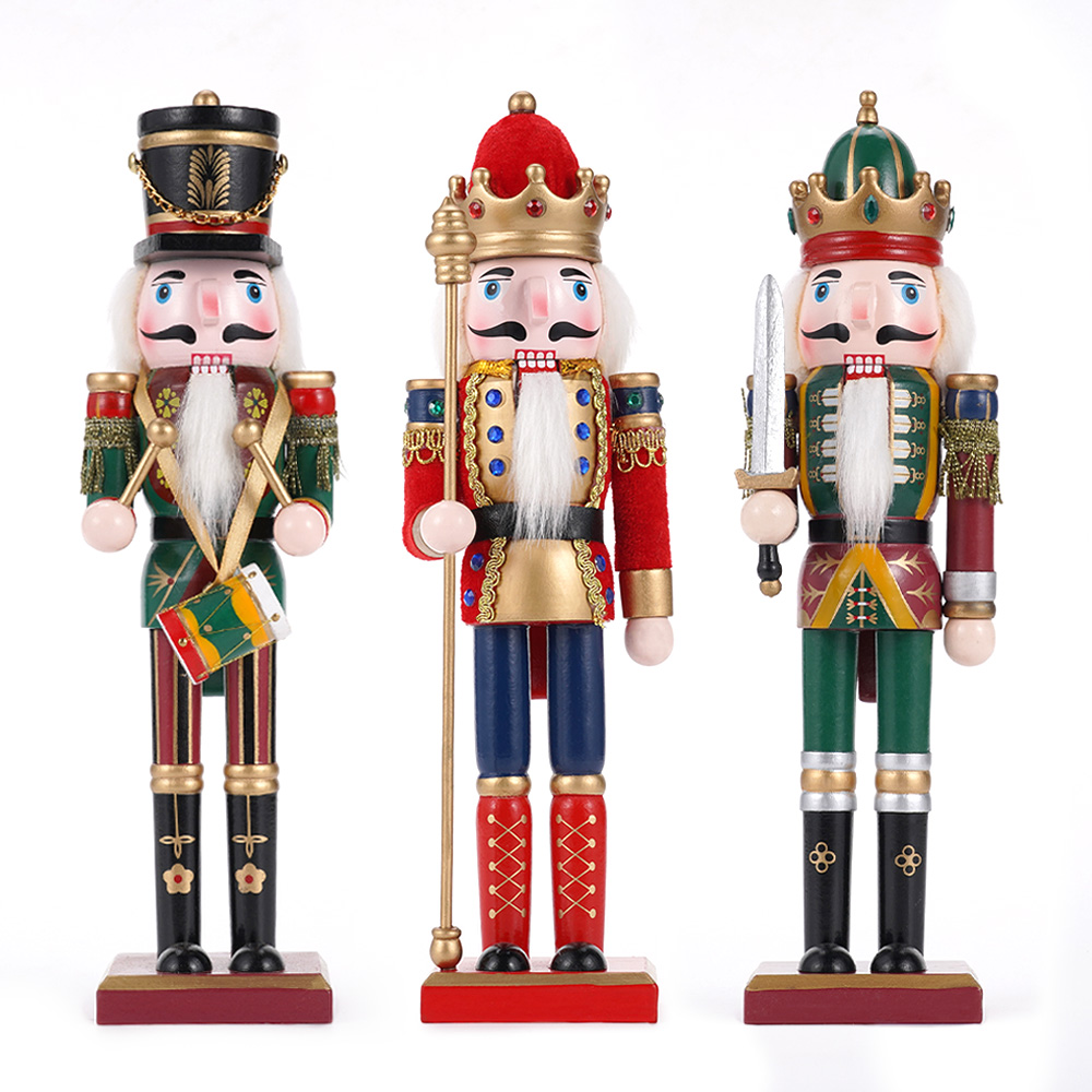 5 in-15 in Nutcracker Soldier Christmas Decoration Holiday Decor Christmas Style