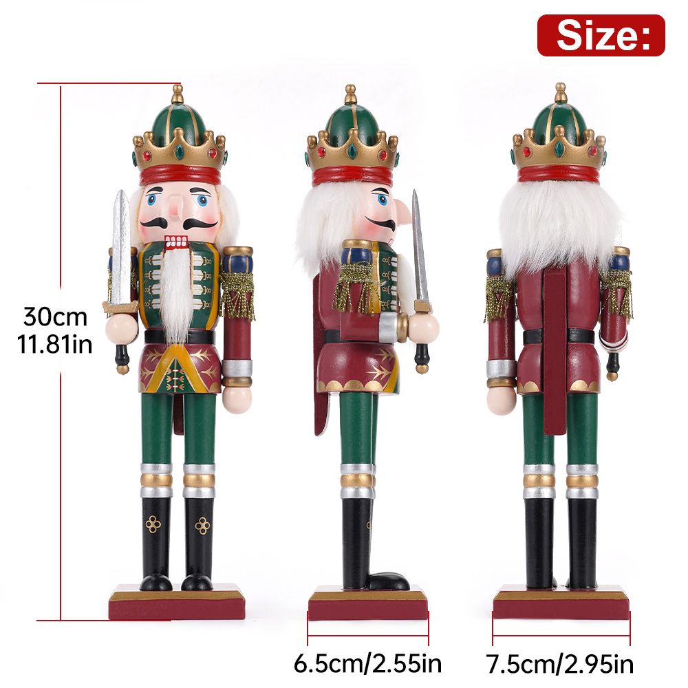 5 in-15 in Nutcracker Soldier Christmas Decoration Holiday Decor Christmas Style