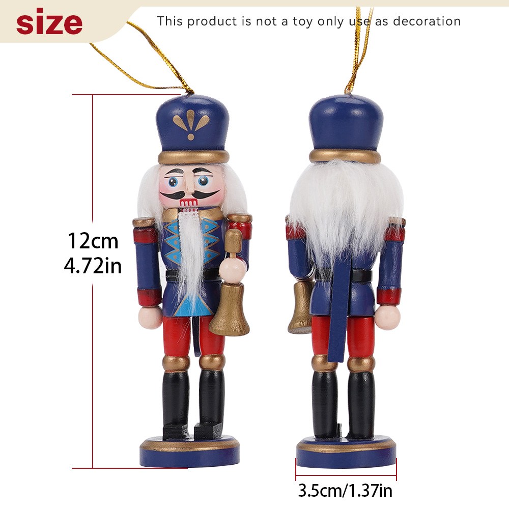 5 in-15 in Nutcracker Soldier Christmas Decoration Holiday Decor Christmas Style