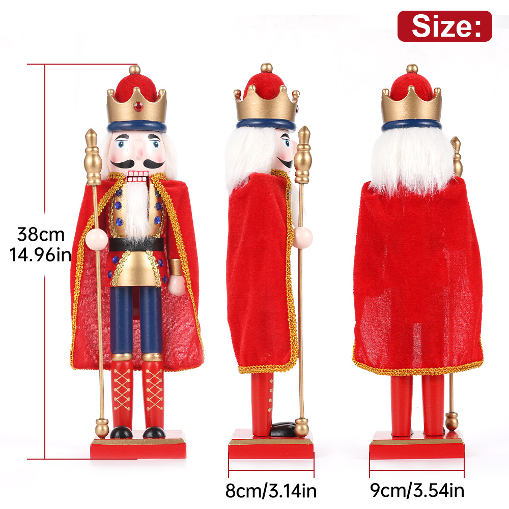 5 in-15 in Nutcracker Soldier Christmas Decoration Holiday Decor Christmas Style