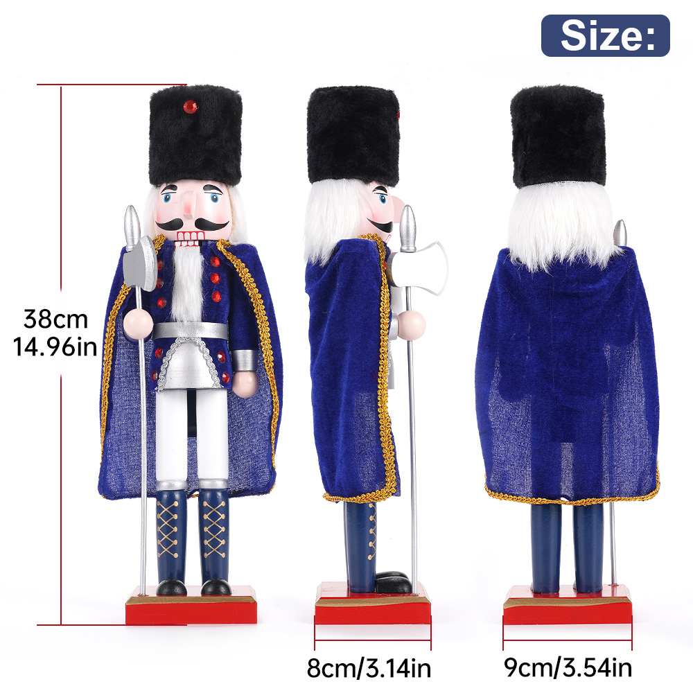 5 in-15 in Nutcracker Soldier Christmas Decoration Holiday Decor Christmas Style