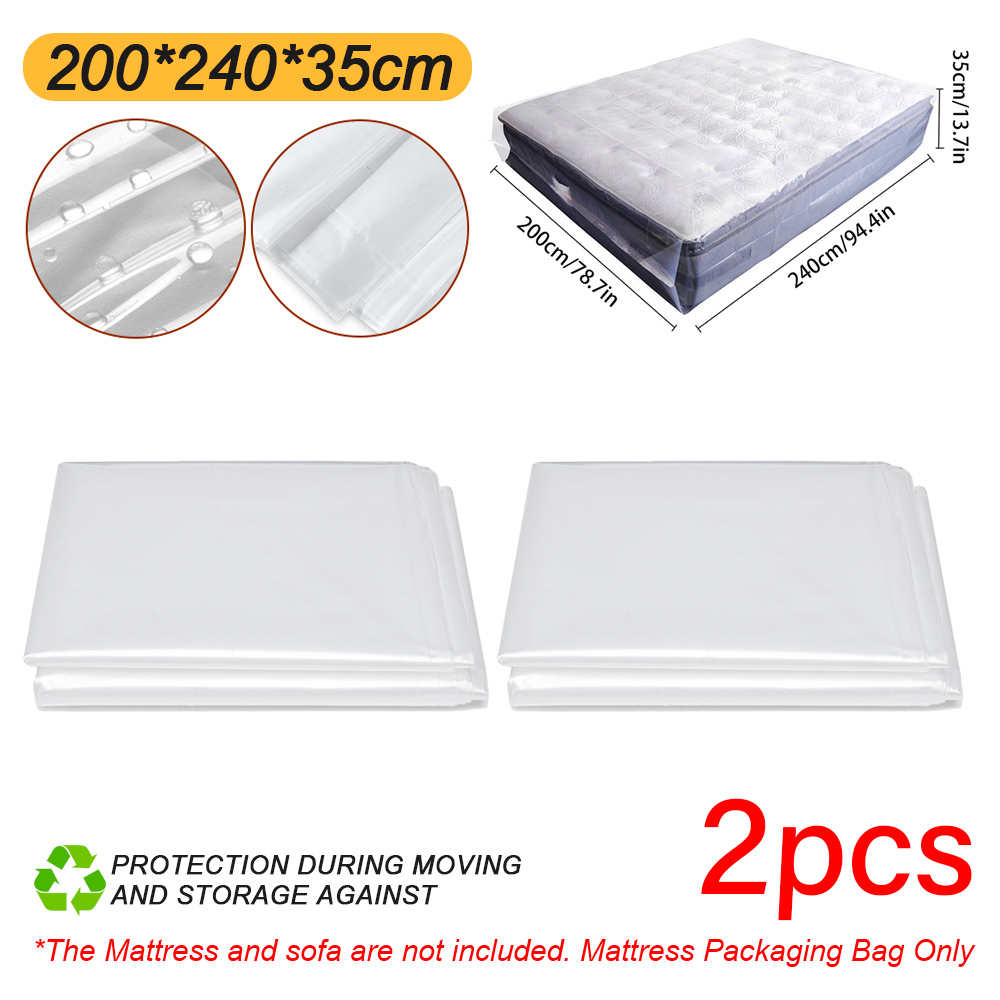 Mattress Bag for Moving and Storage 3.2 Mil Queen King Thick Plastic Cover Home - Picture 16 of 16