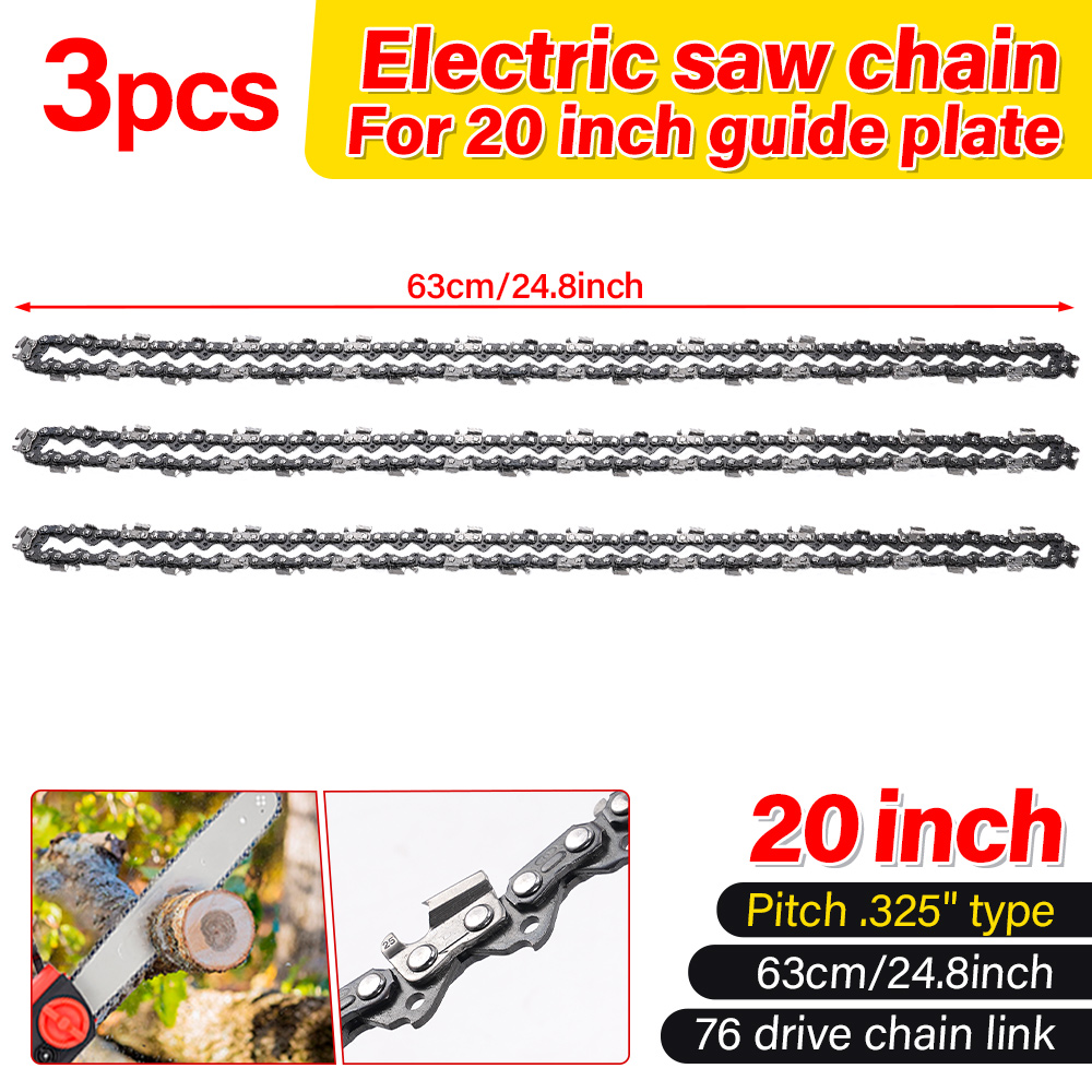 14" 16" 18" 20" Chainsaw Guide Bar or Chain 325" .050" 3/8" .058" 50DL - 76DL US - Picture 30 of 35