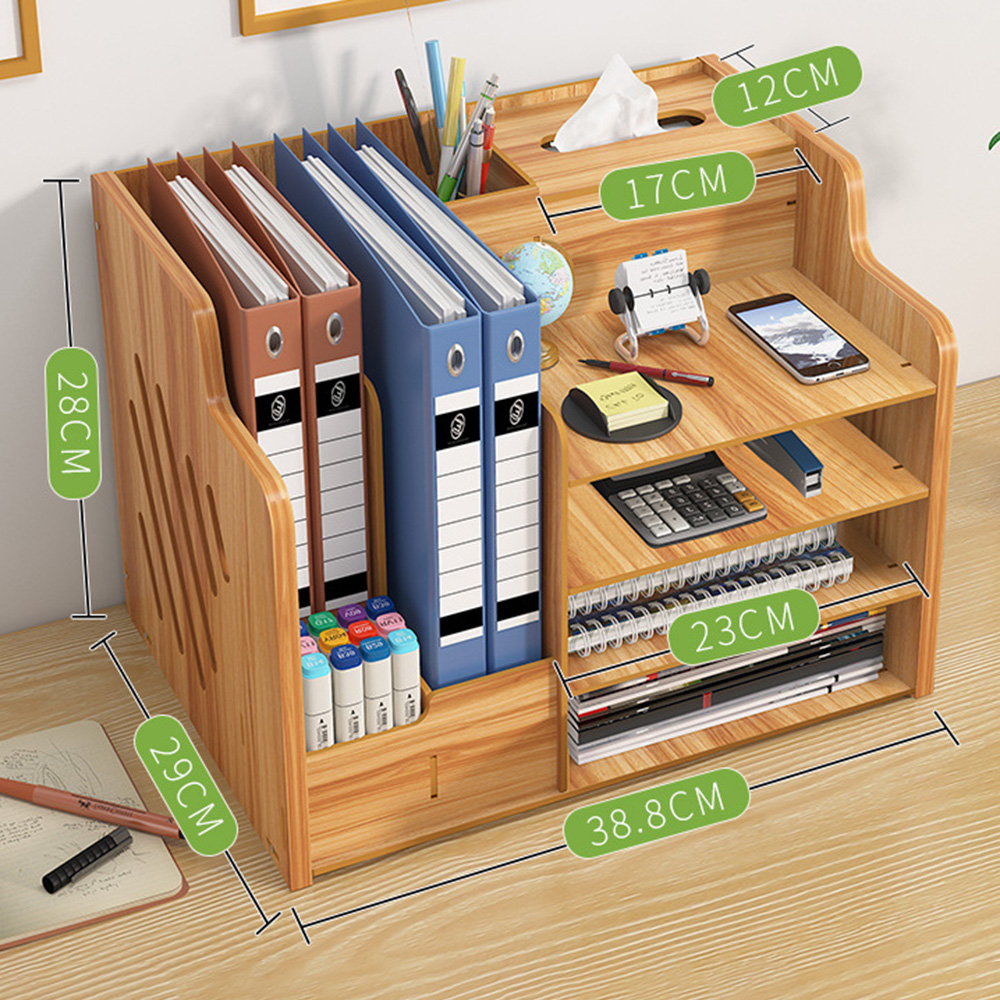 Desk Organiser Stationery Pen Pencil Holder Tidy Storage For Office Home Dorm UK