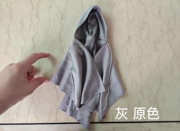 Figura de acción 1/6 poncho capa con capucha manga desgastada dañada en batalla 12" - Imagen 8 de 8