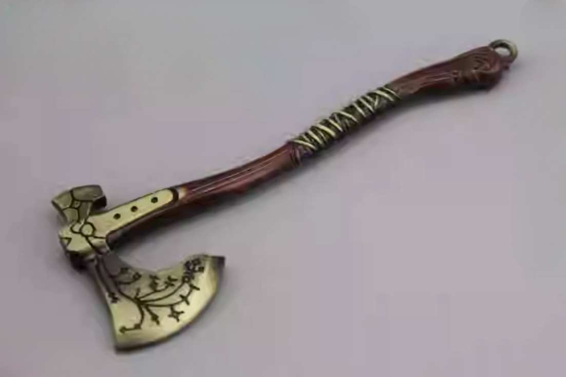 Custom 1/6 Scale 4.3'' Metal Leviathan's Axe Model For 12" Action Figure Body - Picture 9 of 10
